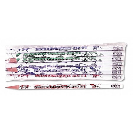 Moon Products Pencil, Second Grader are #1, PK12 7862B