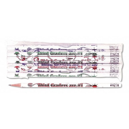 Moon Products Pencil, HB #2, Third Grader are #1, PK12 7863B