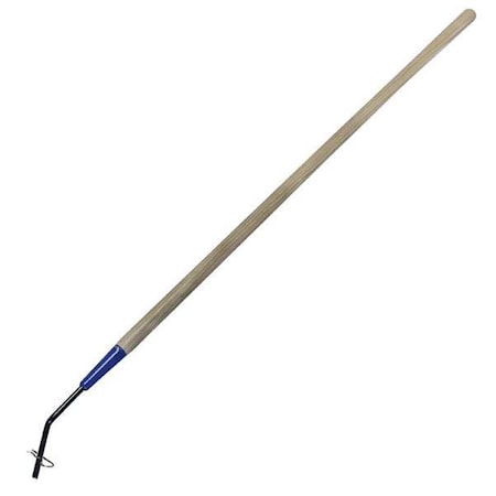 Kraft Tool Crack Squeegee Handle, 54"L, Wood, Metal GG814-03