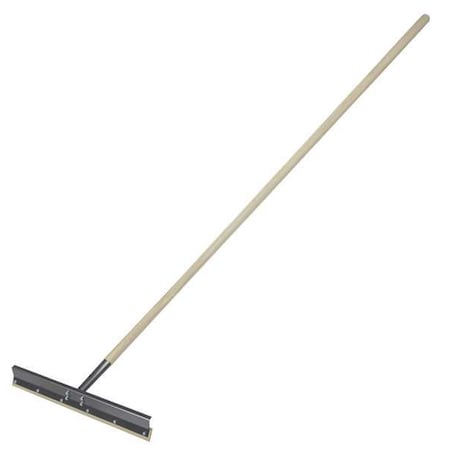 Kraft Tool Floor Squeegee, 24" W, Squeegee Blade Shape: Flat GG285