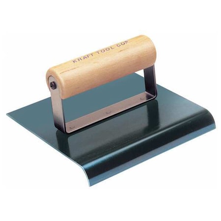Kraft Tool Sidewalk Edger, Blue Stl/Wood, 1/2 Radius CF574