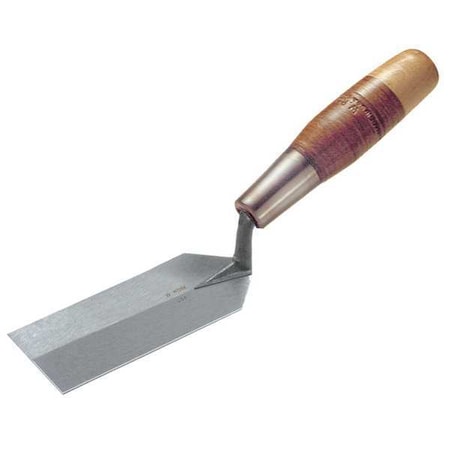 Kraft Tool Brick Trowel, Margin, 2 x 5 in, Steel RO58-5L