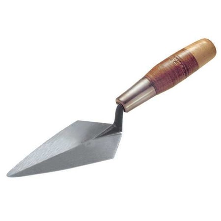 Kraft Tool Brick Trowel, Pointing, 2-3/4 x 6 in, Steel RO50-6L
