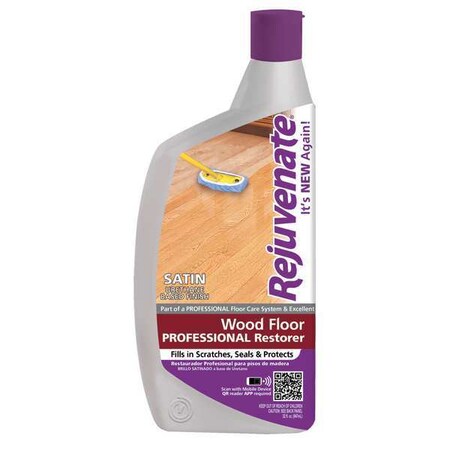 Rejuvenate Floor Restorer, 32 oz., Odorless, PK6 RJ32PROFS