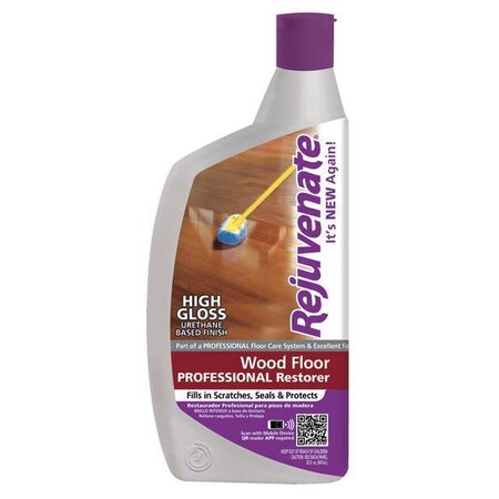 Rejuvenate Floor Restorer, 32 oz., Odorless, PK6 RJ32PROFG