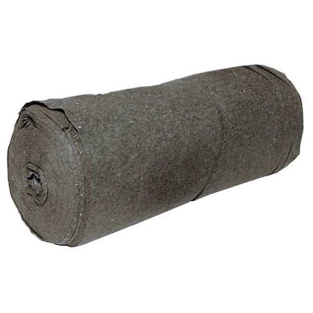 Ultratech Sorbent Roll, 0.7 gal, 5 ft  x 250 ft, Oil, Gray, Ulta-X-Tex 9310