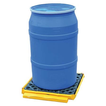 Ultratech Spill Deck, 77 gal Spill Capacity, 1 Drums, 1,500 lb Load Capacity, Polyethylene 1360