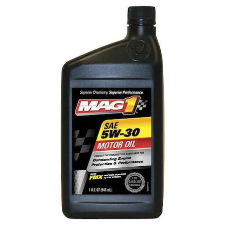 mag.1 Mag 1 Motor Oil, 5W-30, 1 Qt. MAG61652 | Zoro
