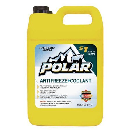 Polar Antifreeze Coolant, 1 gal., Concentrated PRIMGREEN
