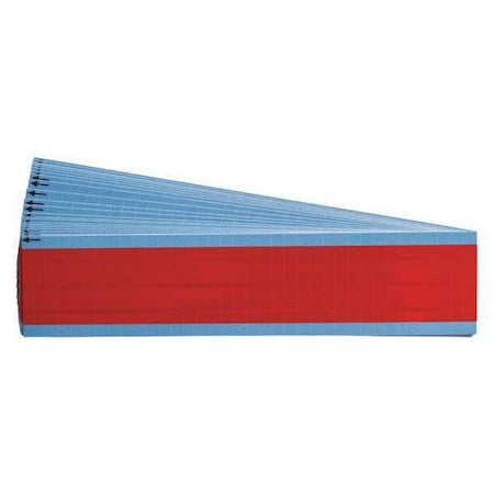 Brady Wire Markers, NEMA Color, Red, PK25 TMM-COL-RD-PK