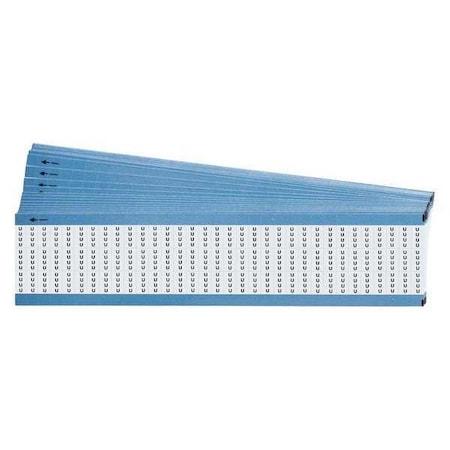 Brady Wire Markers, Legend U, Black/White, PK25 TMM-U-PK