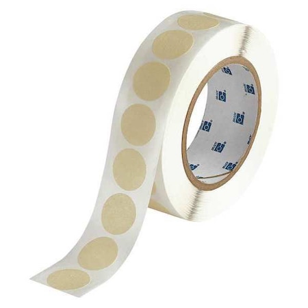 Brady 1" Dia. Beige Circular Mask Labels LMC-1000