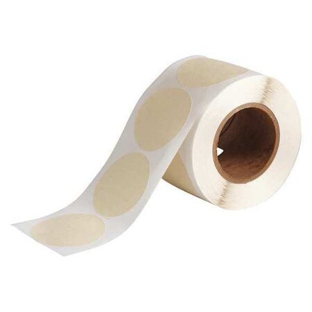 Brady 3" Dia. Beige Circular Mask Labels LMC-3000