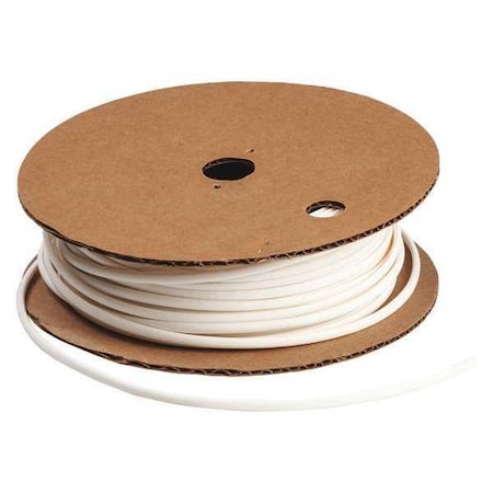 Brady Heat Shrink Tube, 1/8 in, White, 100 ft HSA-32-WT
