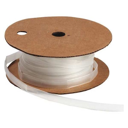 Brady Heat Shrink Tube, 3/8 in, Clear, 100 ft HSB-95