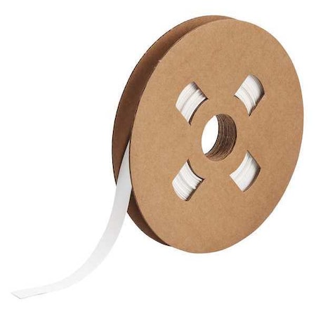 Brady Heat Shrink Sleeve, 2:1 I.D. Shrink Ratio, White, 75 ft HT-C-375-WT