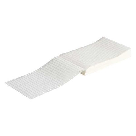 Brady 2 x 0.375 White Dot Matrix Labels BCDAT-10-619-10