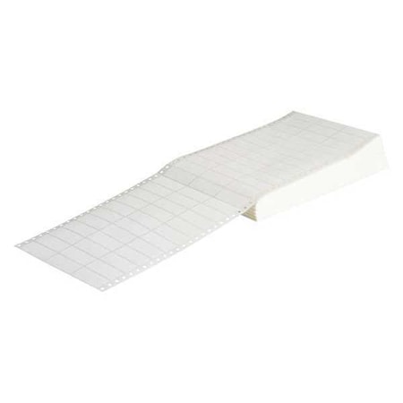 Brady 2" x 0.9" White Dot Matrix Labels BCDAT-1-619-5
