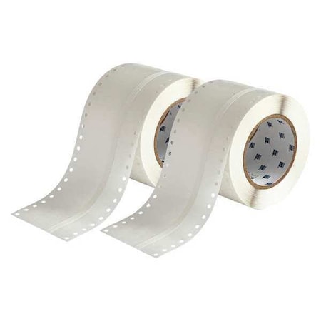 Brady 0.310" x 165 ft. White Dot Matrix Labels DAT-157-502-2