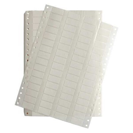 Brady 1.125 x 0.53 White Dot Matrix Labels DAT-160-502-10