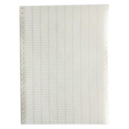 Brady 0.65 x 0.2 White Dot Matrix Labels DAT-90-619-10