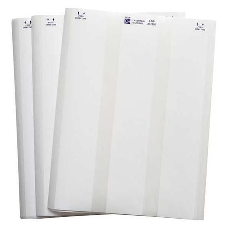 Brady Laser Printer Labels, 2 W x 1.437 H, PK56 LAT-33-707-1