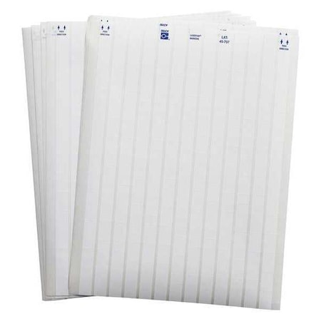 Brady Laser Printer Lbls, 0.5x0.375, White, PK31 LAT-45-707-10