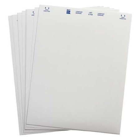 Brady Laser Printer Labels, 0.8 W x 0.5 H, PK66 LAT-5-759-10