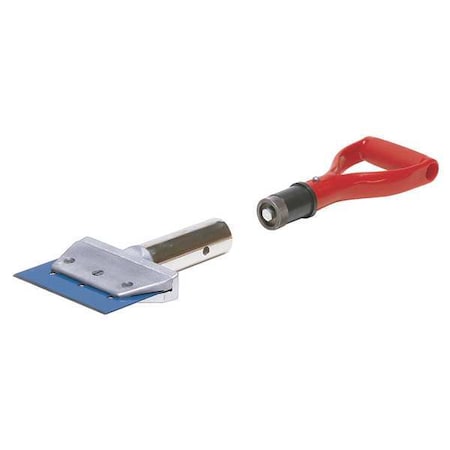 Roberts Floor Scraper, Stiff, 6", Carbon Steel 10-195