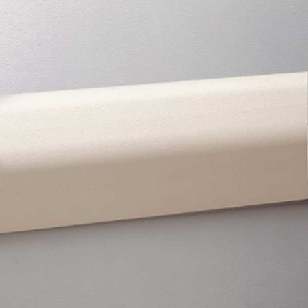 Pawling Wall Guard, Silver Gray, Vinyl, 12 ft L WG-30-12-210