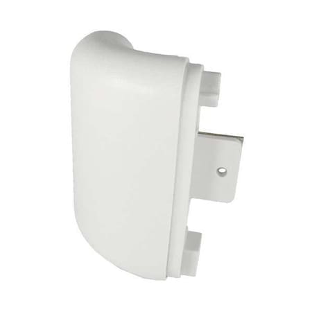 Pawling Handrail Outside Corner, Linen White OBR-536S-0-301