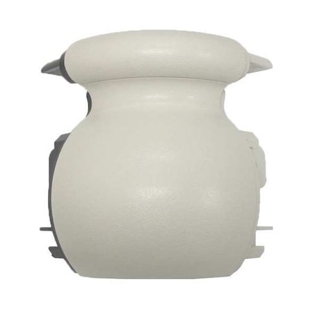 Pawling Handrail Corner, Eggshell, Vinyl, 5 1/2in H OBR-650-0-370