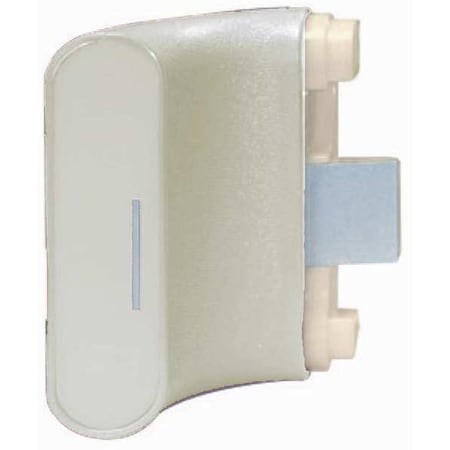 Pawling Handrail Return Sec. Plate, Linen White BR-527S-0-301