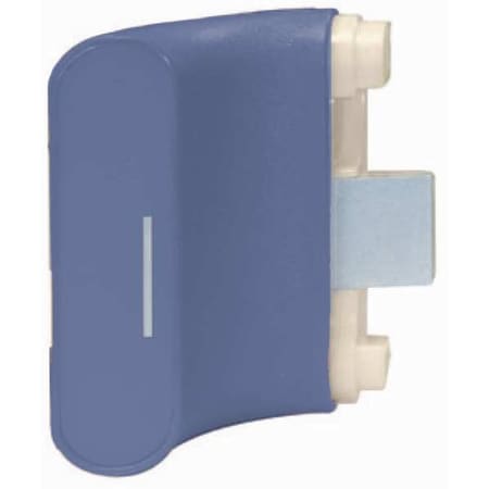 Pawling Handrail Return Sec. Plate, Windsor Blue BR-527S-0-265
