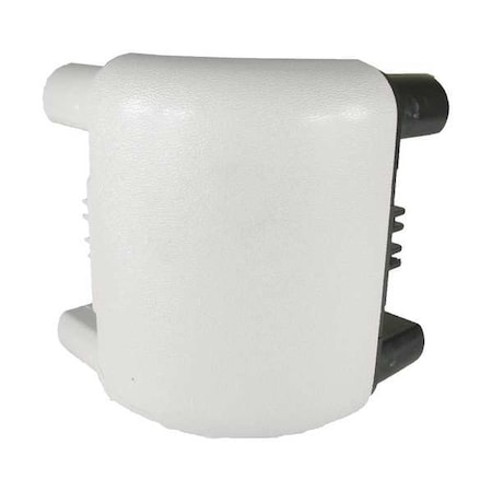 Pawling Handrail Inside Corner, Linen White IOC-557-0-301