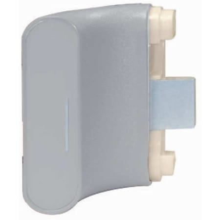Pawling Handrail Return, Silver Gray, Vinyl BR-527-0-210