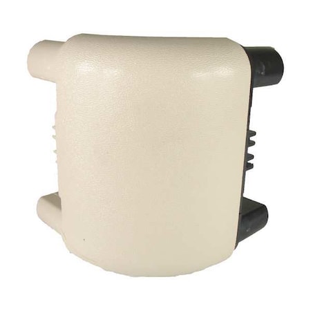 Pawling Handrail Outsde Corn Sec. Plte, Champagne OBR-557S-0-313