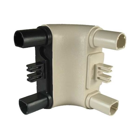 Pawling Handrail Inside Corner, Ivory IBR-557S-0-2