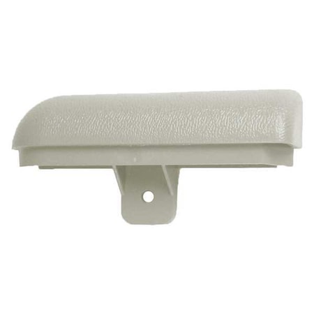 Pawling End Cap, Linen White, 4 x 3/4In, Right ECR-4-0-301