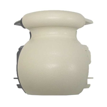 Pawling Handrail Outside Corner, Ivory OBR-650S-0-2