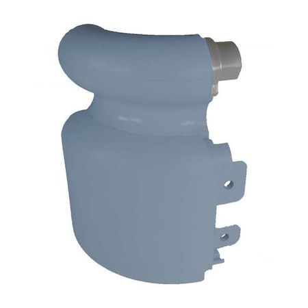 Pawling Handrail Return, Right, Windsor Blue, Vinyl BRR-425VS-0-265