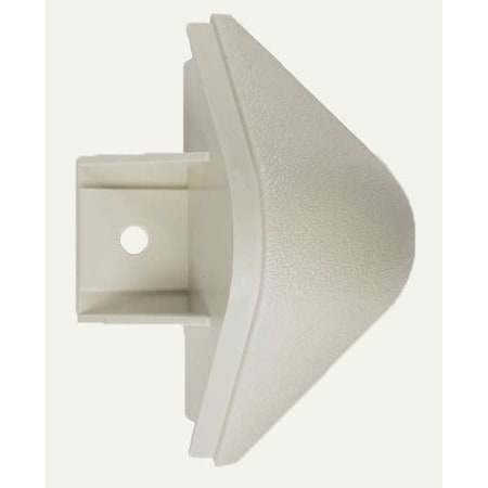 Pawling End Cap, PVC, Champagne, 4 1/8 in H ETC-30-0-313