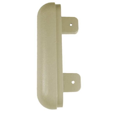 Pawling End Cap, PVC, Eggshell, 1 in L, 6 in H ETC-6C-0-370