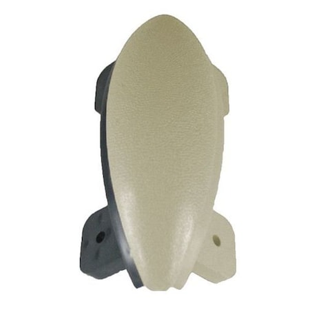 Pawling Outside Corner, Molded Plastic, Ivory, 5"H x 1-1/16"W OTC-5-0-2