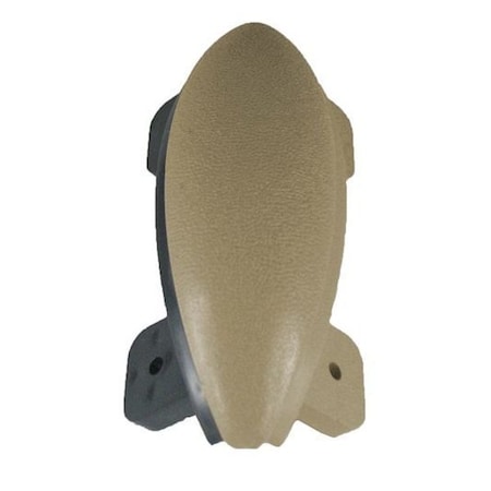 Pawling Outside Corner, Molded Plastic, Tan, 5"H x 1-1/16"W OTC-5-0-3