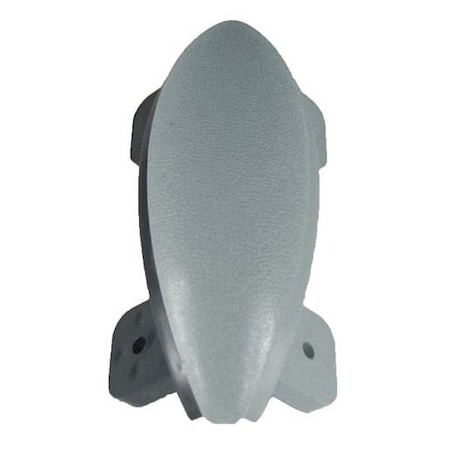 Pawling Outside Corner, Molded Plastic, Silver-Gray, 5"H x 1-1/16"W OTC-5-0-210