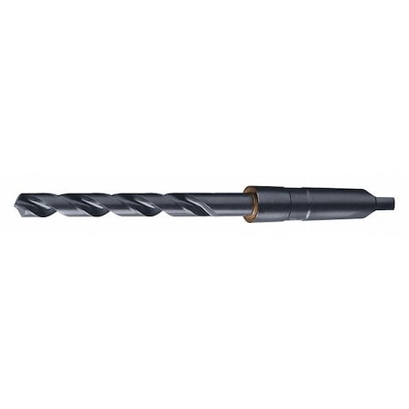 CLEVELAND 118° Taper Shank Taper Length Drill Cleveland 2410 Steam Oxide HSS RHS/RHC 31/64 C12181