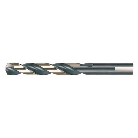 CLE-LINE 135° Heavy Duty Mechanics Length Drill Cle-Line 1875R Black & Gold HSS RHS/RHC 27/64 C23853