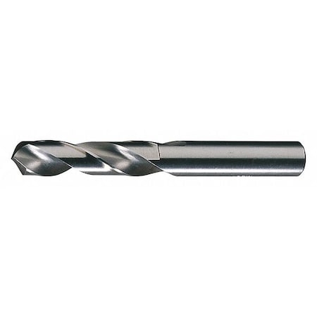 CHICAGO-LATROBE Screw Machine Drill Bit, 5/8 in Size, 118  Degrees Point Angle, High Speed Steel, Straight Shank 48540