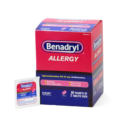 Benadryl Sinus and Allergy Reliever, PK120 43986